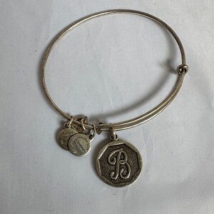 Alex and Ani Silver Charm Bracelet